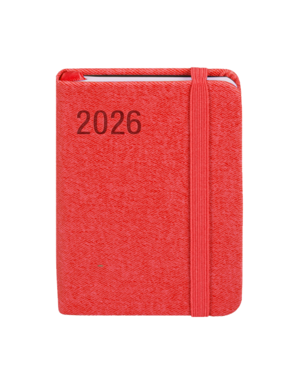 Kalendarz 2026 Awangarda A7 TDW czerwony - obrazek 2