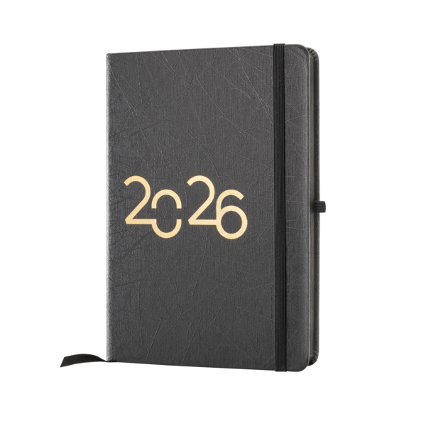 Kalendarz 2026 Black Gold A5 DNS