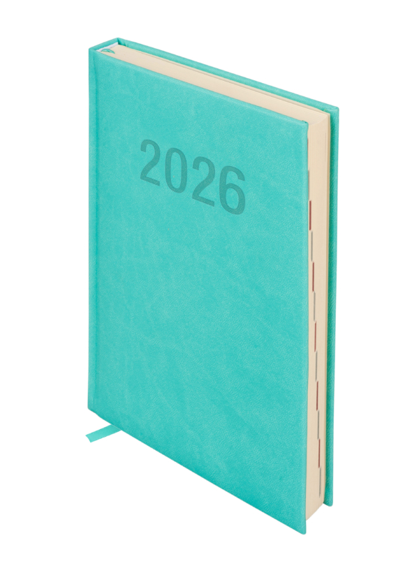 Kalendarz 2026 Colorfix A5 DNS turkusowy