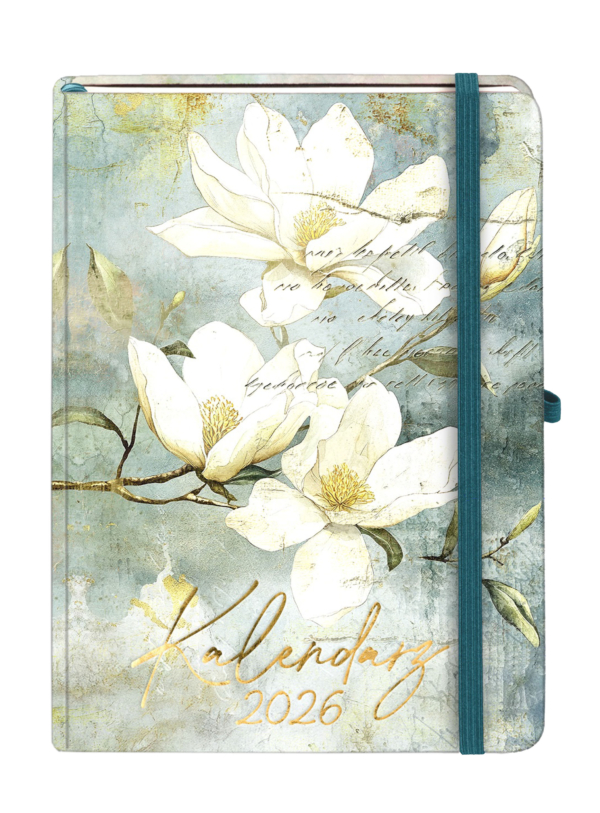 Kalendarz 2026 Botanical A5 DNS Magnolia - obrazek 2