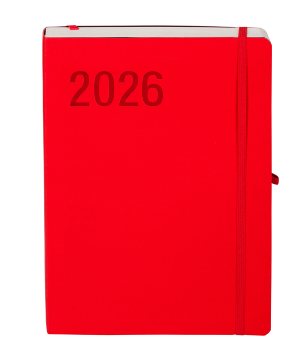 Kalendarz 2026 Impresja B5 DNS czerwony - obrazek 2