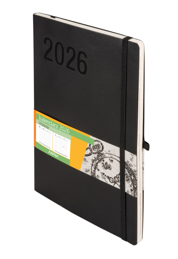 Kalendarz 2026 Impresja B5 TDW Czarny