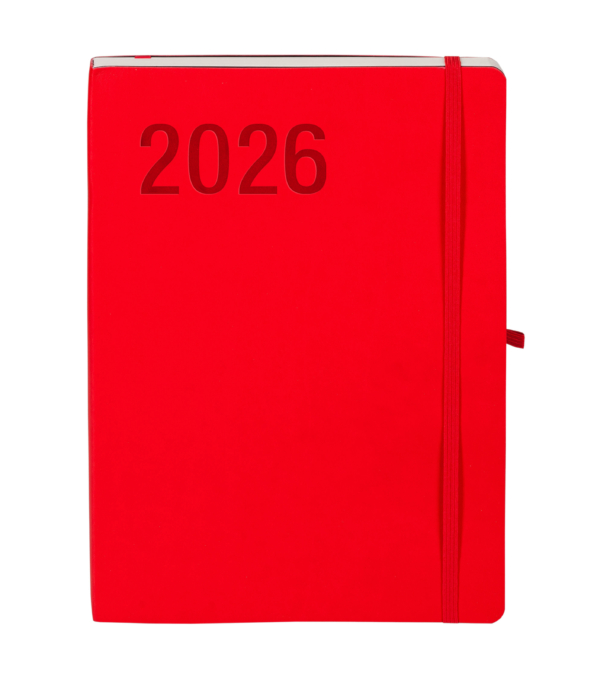 Kalendarz 2026 Impresja B5 TDW Czerwony - obrazek 2