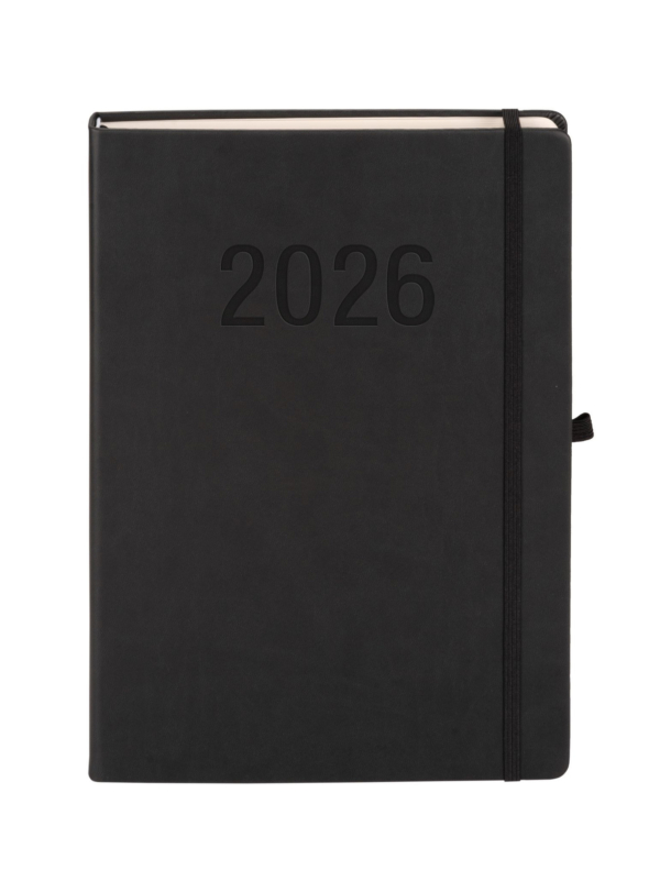 Kalendarz 2026 Memofix A4 DNS czarny - obrazek 2