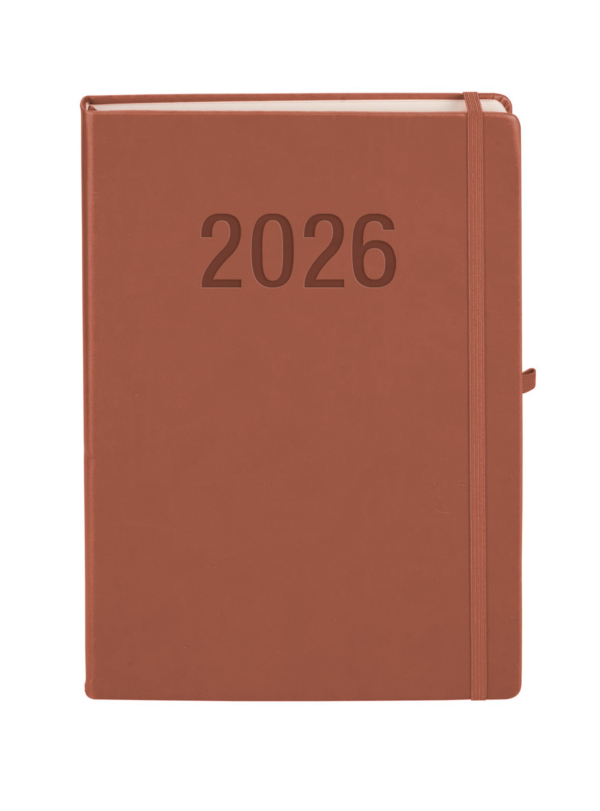Kalendarz 2026 Memofix A4 DNS mocha mousse - obrazek 2