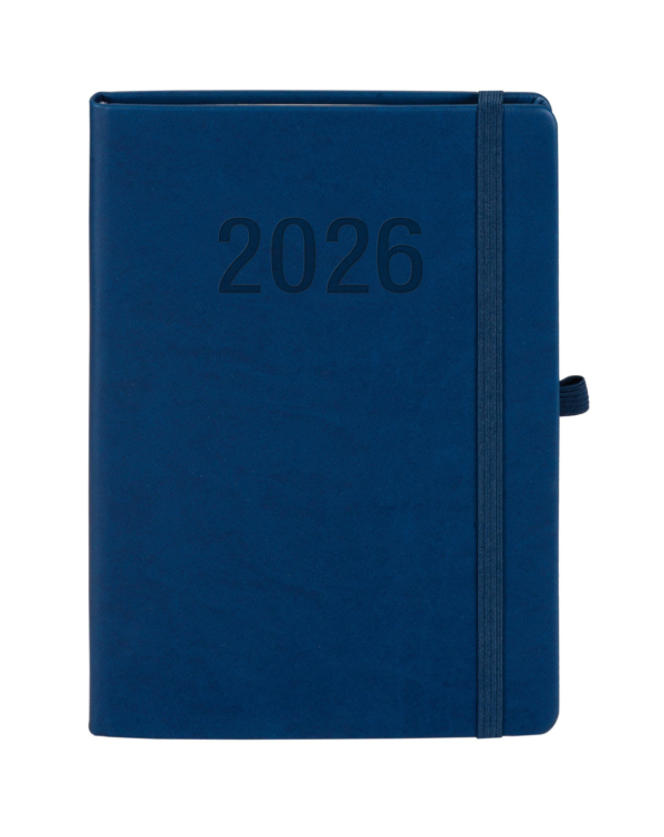 Kalendarz 2026 Memofix A5 TDW granatowy - obrazek 2