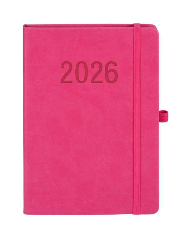 Kalendarz 2026 Memofix A5 TDW różowy - obrazek 2