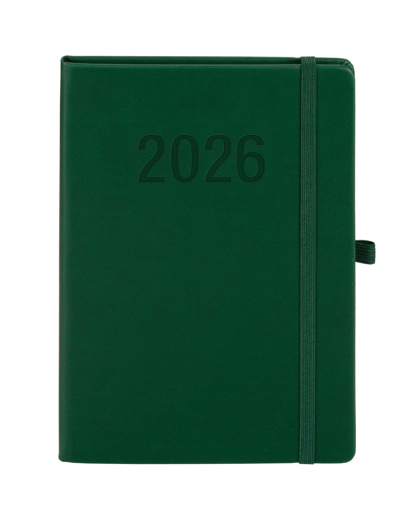 Kalendarz 2026 Memofix A5 TDW zielony - obrazek 2