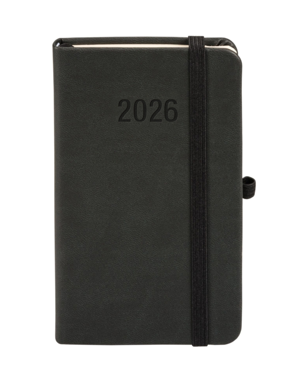 Kalendarz 2026 Memofix A6 TDW czarny - obrazek 2