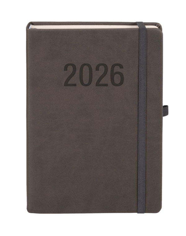 Kalendarz 2026 Memofix A5 DNS grafitowy - obrazek 2