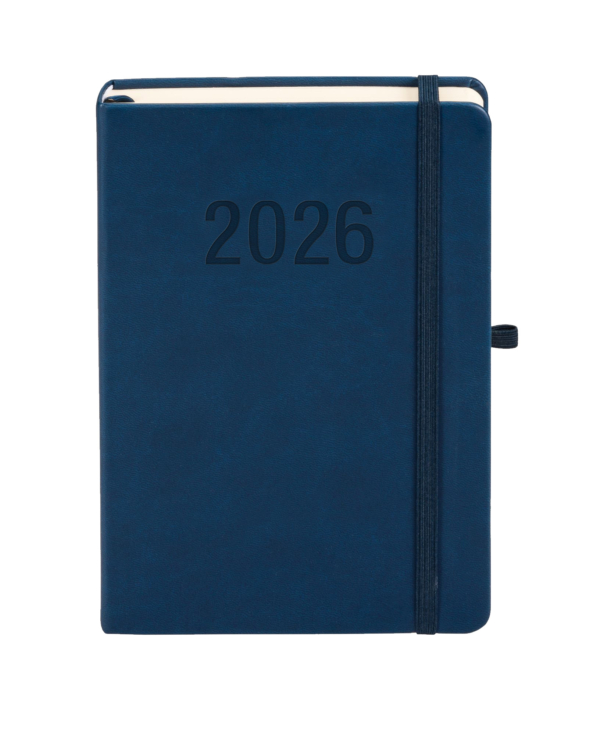Kalendarz 2026 Memofix A5 DNS granatowy - obrazek 2