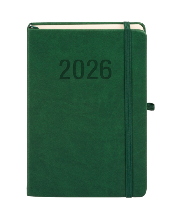 Kalendarz 2026 Memofix A5 DNS zielony - obrazek 2