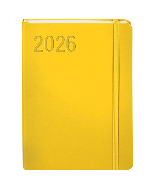 Kalendarz 2026 Minimalizm A5 TNS złoty - obrazek 2