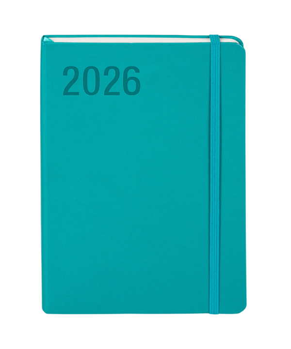 Kalendarz 2026 Minimalizm A5 TNS turkus - obrazek 2