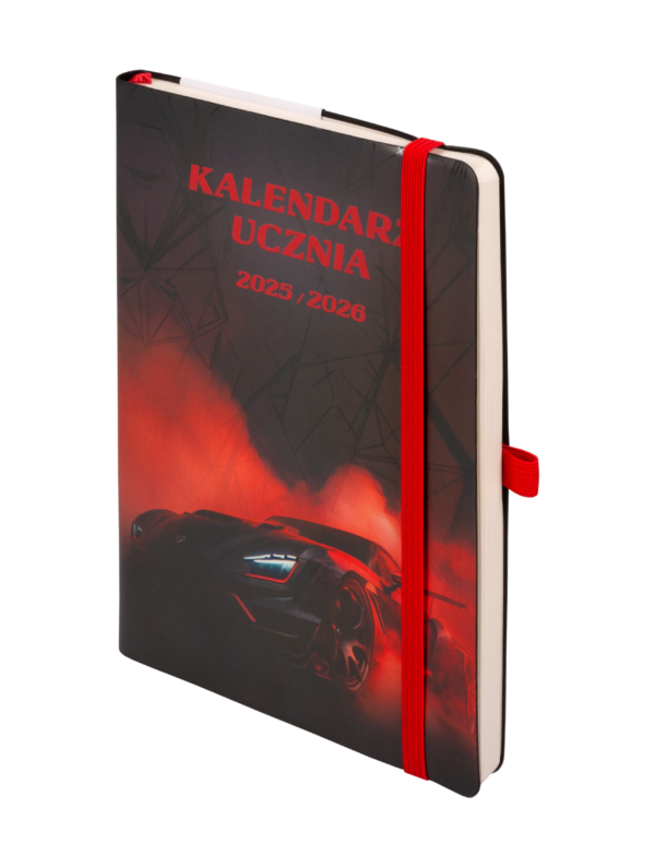 Kalendarz Ucznia 2025/2026 B6 TNS Samochód