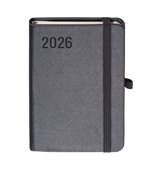Kalendarz 2026 Rubi A6 TDW grafitowy - obrazek 2