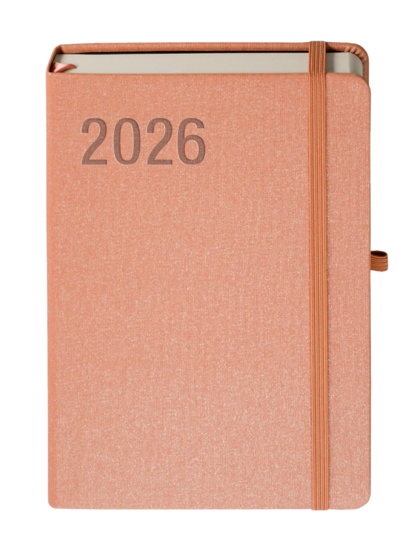Kalendarz 2026 Sakura A5 DNS miedziany - obrazek 2