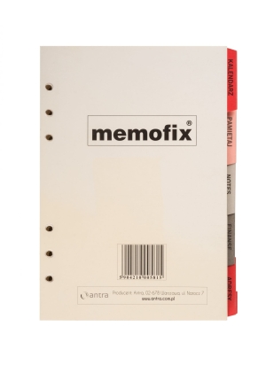 WKŁADY MEMOFIX 2 A5 KOMPLET/24